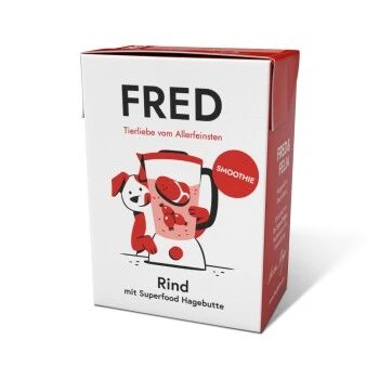 Fred & Felia FRED Smoothie Rind Mit Hagebutte 10 X 200g 3 Fred & Felia FRED Smoothie Rind Mit Hagebutte 10 X 200g