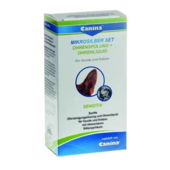 Canina Mikrosilber SET Ohrenspülung & Liquid 150ml 3 Canina Mikrosilber SET Ohrenspülung & Liquid 150ml