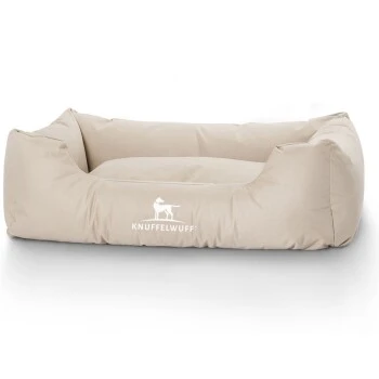 Knuffelwuff Hundebett Finlay Aus Nylongewebe Beige M-L 3 Knuffelwuff Hundebett Finlay Aus Nylongewebe Beige M-L