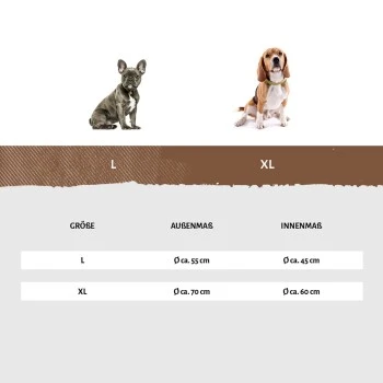 Knuffelwuff Hundehöhle Pumbaa Aus Velours Braun L 4 Knuffelwuff Hundehöhle Pumbaa Aus Velours Braun L – Bild 2