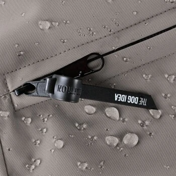 THE DOG IDEA Regenmantel Kayden Greige XXXS 6 THE DOG IDEA Regenmantel Kayden Greige XXXS – Bild 4