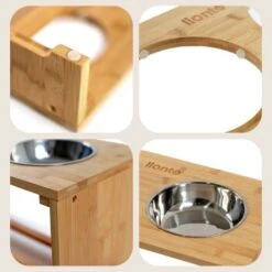 Lionto Erhöhte Futterstation Aus Bambus Braun/ Silber S -Hundebedarfsgeschäft 6837e63cbec990339321b046628a7c98e14365f0 1665921 de DE 23e4854bf4009e02b1cbe79a432b62400a265538sHYFCt