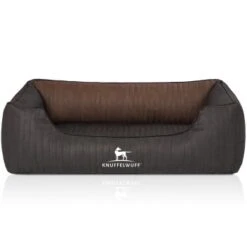 Knuffelwuff Orthopädisches Hundebett Outback Aus Laser-gestepptem Kunstleder Schwarz/ Braun M-L -Hundebedarfsgeschäft 727e30074032325f939d748bbbbf4fca704d8601 1412025 de DE 7f4381f3743974c10836f7d5cfe217fdf1119044Vo8ZLa