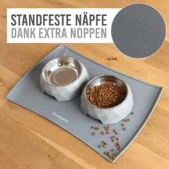 KaraLuna Napfunterlage Aus Silikon 60x40 Cm Geschwungen Grau -Hundebedarfsgeschäft 74314f3a9fc029b1dfa7b659f7c33057e9305462 1407473 de DE f1f0963f7907963ff6980439d56b8abbc8e6715eIynpAw