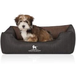 Knuffelwuff Orthopädisches Hundebett Outback Aus Laser-gestepptem Kunstleder Schwarz/ Braun M-L -Hundebedarfsgeschäft 8570d20e9dfaa959bb0f20e50b63125d20f7e749 1412025 de DE 39784dd6773bd37fff859efeec6e269b0d89db24WgyyfE