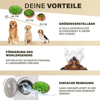 URBAN PAUL Schnüffelteppich - Grün 7 URBAN PAUL Schnüffelteppich - Grün – Bild 5