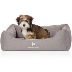 Knuffelwuff Orthopädisches Hundebett Leano Aus Velours Mit Handwebcharakter Grau M-L -Hundebedarfsgeschäft 8cbeafe577a072d0d6bd16057cd7e21176cad3da 1411925 de DE 1951371463b50870a92ea4941e4e374352478f14o9lfiE
