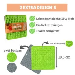 BeG Buddy [2-er] Leckmatte Für Hunde / Katzen, Schleckmatte Mit Saugnäpfen -Hundebedarfsgeschäft aa4c9b2dde33fc4a3c96904a2378a128ea9bfb4d 1457253 de DE ce674f57b8253eb541e66da3b928a9f884e8dd8btk4d4m