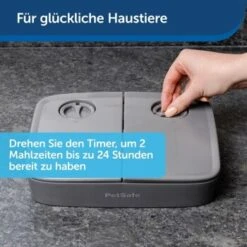 PetSafe Futterautomat Für 2 Mahlzeiten -Hundebedarfsgeschäft cbb15591c8aa5c2774ab6d67a9143c2d8fddbc8b 5c4cc80bddbfeaa62b48caf771c25dd617cbf2de
