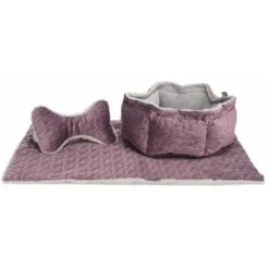 Trixie Bett Estelle Samt-Optik ø 50 Cm Beere/ Grau -Hundebedarfsgeschäft ce9597499f458bca05d84cb88cab3ca10c6c71cd 1378629 de DE Trixie 4