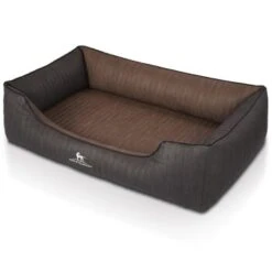 Knuffelwuff Orthopädisches Hundebett Outback Aus Laser-gestepptem Kunstleder Schwarz/ Braun M-L -Hundebedarfsgeschäft d13c7c1453ad0fd80e92097a2bd0ec33cdfe2372 1412025 de DE d39babaa1a7c2838c51f818b5164836802203406vLRSQj