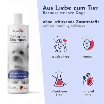 Pawlie's Hundeshampoo Für Weißes Fell 6 Pawlie's Hundeshampoo Für Weißes Fell – Bild 4